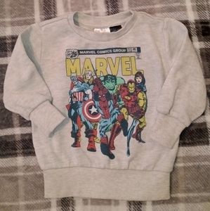 Marvel | Avengers Kids Sweatshirt Size 12 Months Baby Sweatshirt